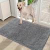 Dog Door Mat For Muddy Paws, Absorbs Moisture And Dirt, Absorbent Non-Slip Washable Mat, Quick Dry Microfiber, Mud Mat For Dogs,