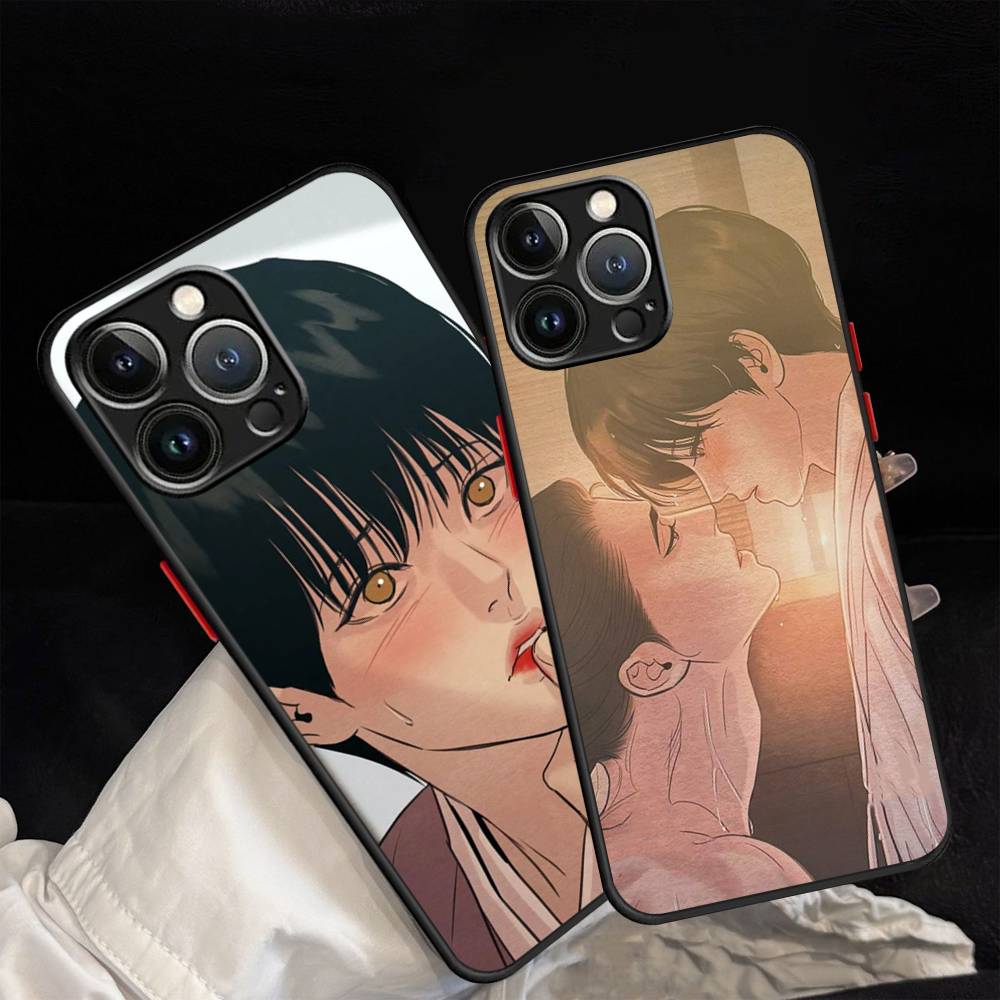 Чехол для телефона Painter The-w-Nights-Anime для iPhone 16 15 14 11 12 13 Mini Pro Max X XR XS ударопрочный матовый