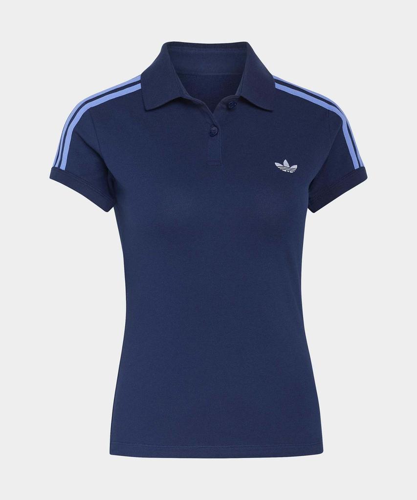 Поло Adidas с 3 полосками - Темно-синий:Синий / Ks4762