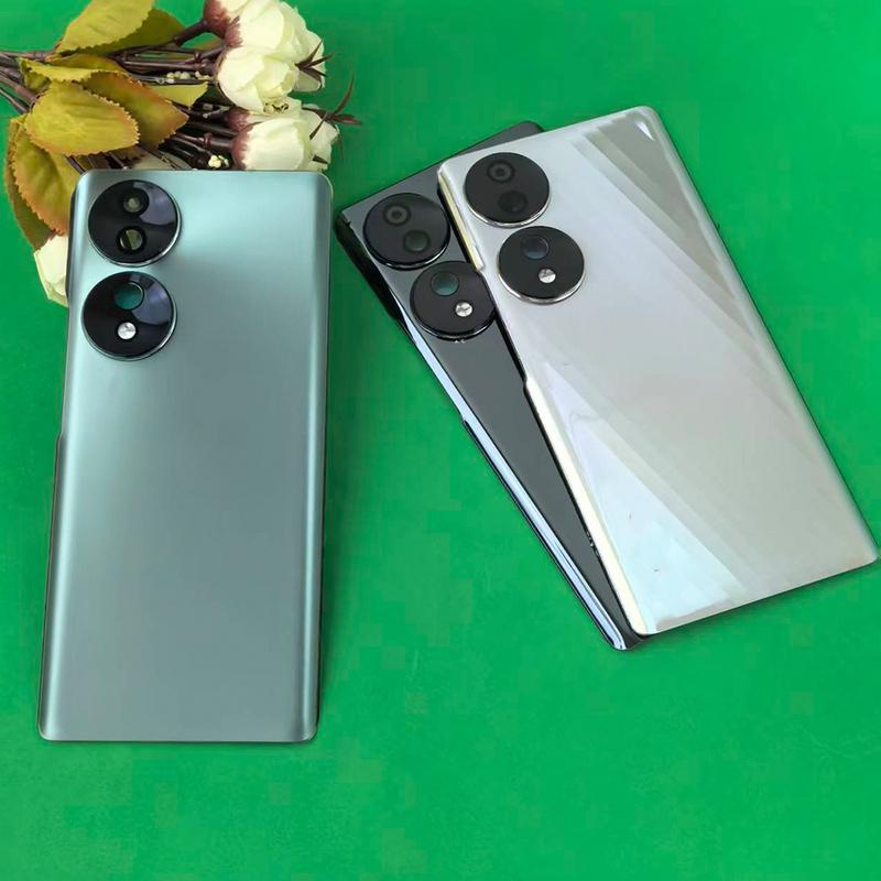 Стеклянная задняя крышка для Honor 70 FEN-AN00 5G Корпус Крышка аккумулятора Задний корпус Замена С линзой камеры и клеем