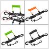 Diving Coil Lanyard Antilost Spring Rope Strap Diving Spring Clip Underwater Diving Lanyard with Clamp and Quick Buckle