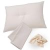 Organic Cotton Made In Genuine Natural Organic with Organic Cotton Sleepy Pillow, Washable, Japan, Product, 100% Cotton, Cover, 100% Cotton, Soft,