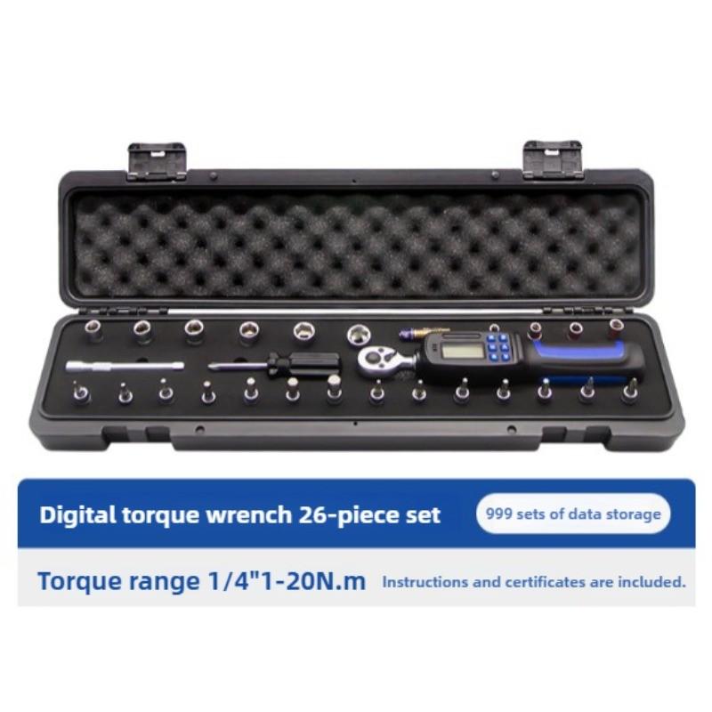 Портативный цифровой динамометрический ключ Высокоточный электронный гаечный ключ Регулируемый электроинструмент для ремонта автомобилей