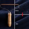 Copper Portable Lint Remover Reusable Pet Hair Fur Scraper Manual Lint Roller for Woolen Coat Carpet Sofa Clothes Fabric Shaver