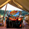 1pc Blaze Machines Outdoor Blanket Lightweight Flannel, Soft & Warm, All-Season Use for Sofa, Outdoor, Camping, Living Room, Office067