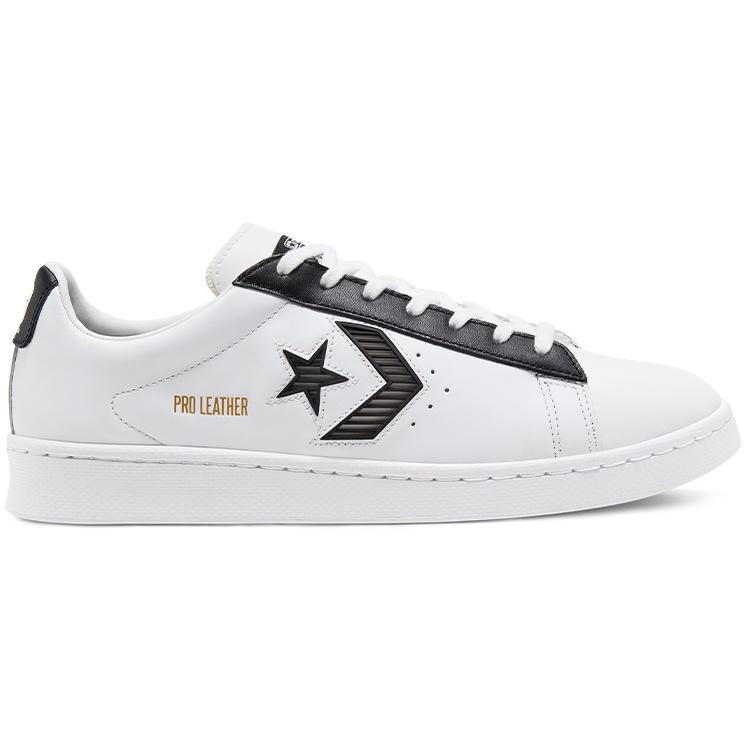 Converse Rivals Pro Leather 'Белый Черный' Мужские 168619C