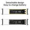 Корпус для DIY Power Bank 4*21700 PD22.5W Прозрачный Быстрая Зарядка Аккумуляторный Бокс Светодиодный Экран Комплект Корпуса для Аккумулятора Со Светом Для Huawei