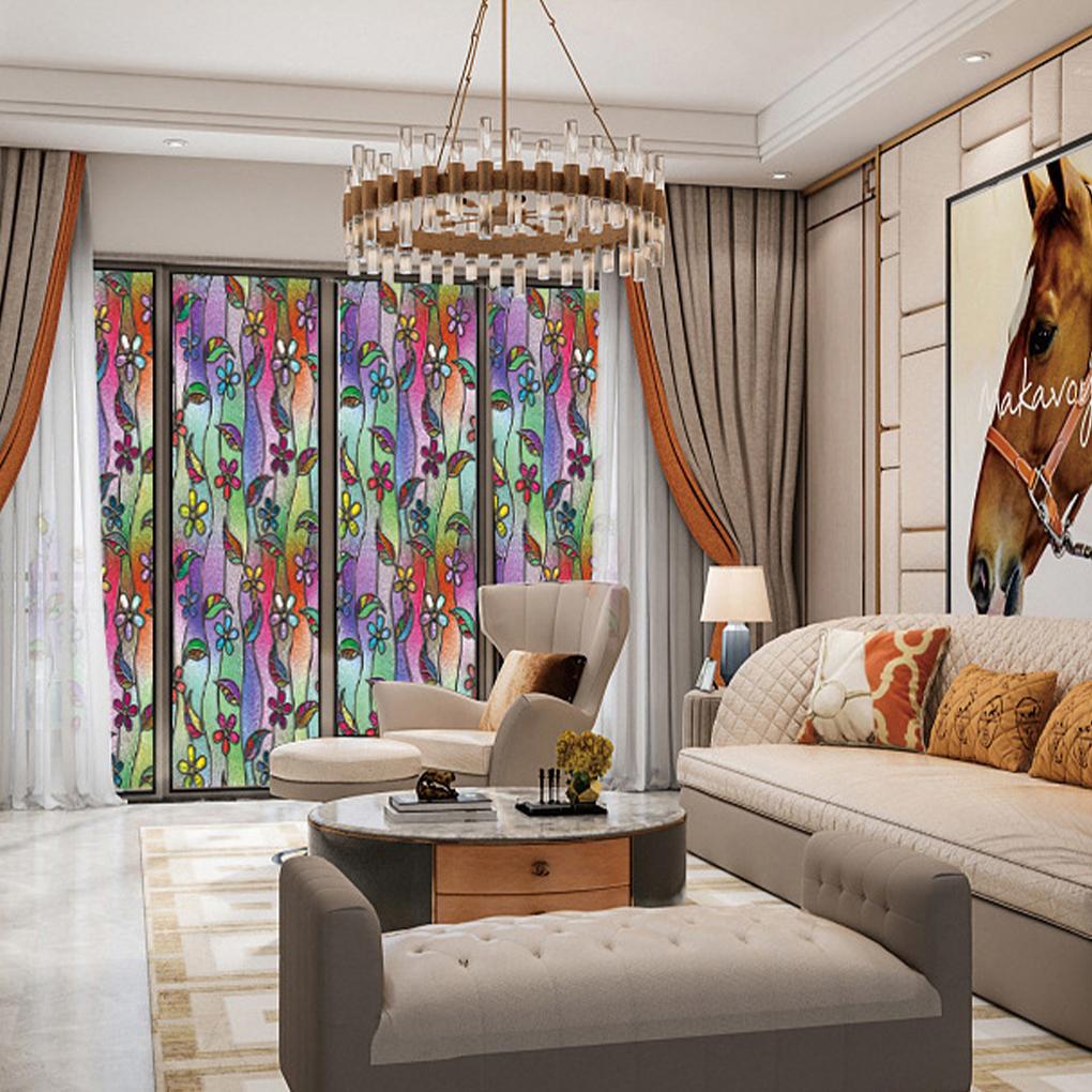 Пленка для окон из ПВХ защищает конфиденциальность и добавляет элегантности пространству. Декоративная пленка для оконного стекла.