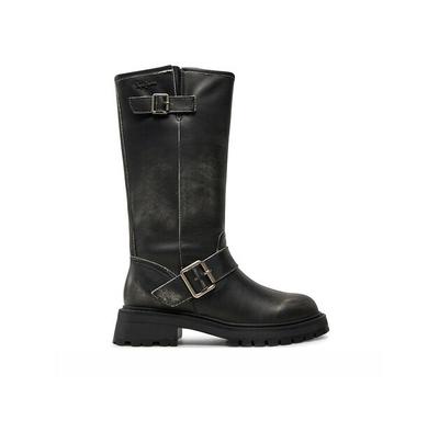 Ботильоны PLS50566 чёрные