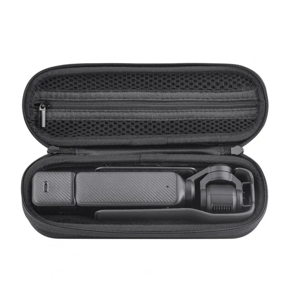 Сумка для хранения с ремешком на руку для DJI Osmo, устойчивая к царапинам, ударопрочная, карманная, сумка для переноски Pocket 3, черная, кейс для хранения экшн-камеры