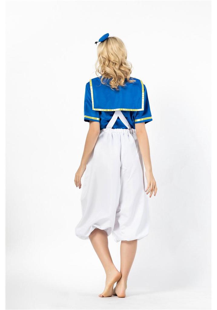 Adorable Duck Sailor Cosplay Suit for Kids and Adults - Parent-Child Matching Set