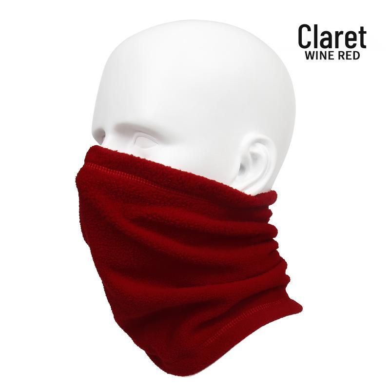 Windproof Fleece Neck Gaiter: Multifunctional Warm Face Mask for Outdoor Sports