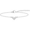 3mm Diamond Classic Tennis Bracelet for Women Dainty, Gold Jesus Cross Bracelets Trendy, 14K Gold Plated Heart/Evil Eye/Pearl/Starfish & Seashell