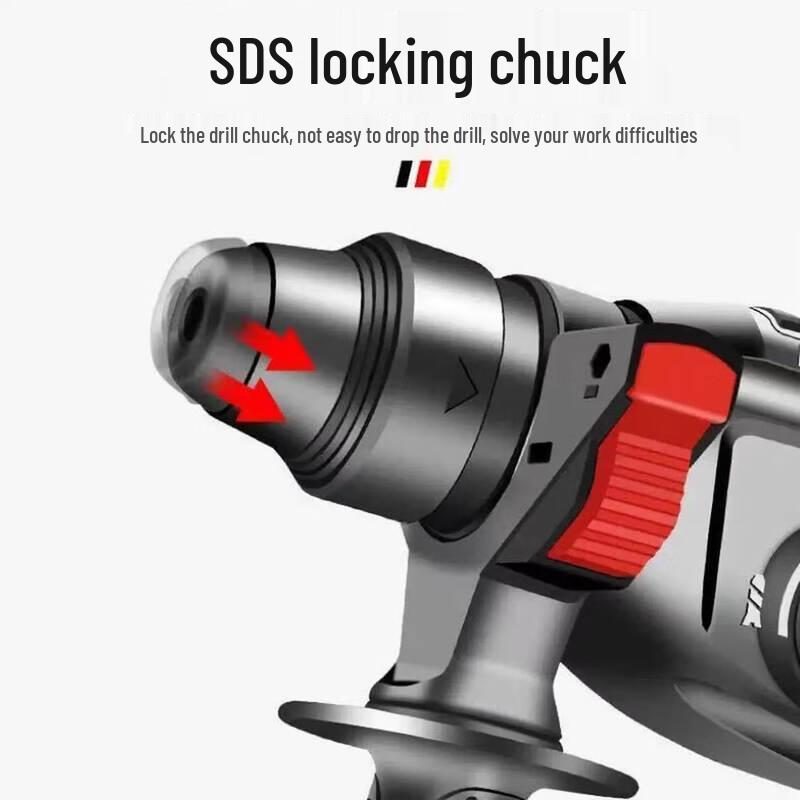 Chuangyi 21V Cordless Brushless Rotary Hammer Drill CN plug (adapter included)