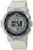 Часы Casio Pro Trek Солнечные Сделаны с использованием биомассы Бежевые Мужские PRW-35-7JF, Радиоуправляемые часы, Пластик,