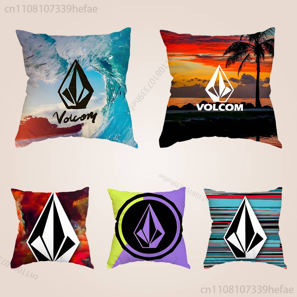 VVOLCOMS Sport Style Pillow Cases for Bedroom Living Room Sofa Home Decor Polyester Cushion Cover with Zipper
