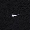 Nike Спортивное пальто из бархата, женское, черно-белое, FV8017-010