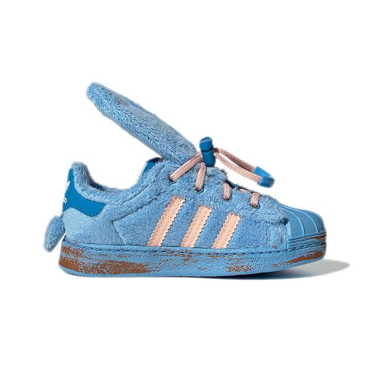 adidas Оригинальные кроссовки Superstar 360 с низким верхом, детская обувь, синие GW6045