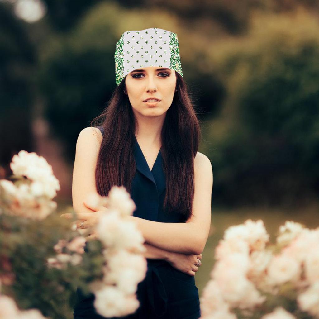 Банданы с цветочным узором для взрослой моды, квадратный платок, мотоциклетный головной платок, головная повязка для уличных танцев, спортивные банданы