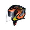 Motorcycle Helmet Half Helmet Male And Female Dual Lenses Bluetooth Half Helmet Covered Motorcycle Three-quarters Helmet