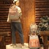 TINYAT Candy Women Canvas Backpack Waterproof Feminina Laptop Backpack 15 Pink Patchwork School Backpacks Bags for Teenage Girls