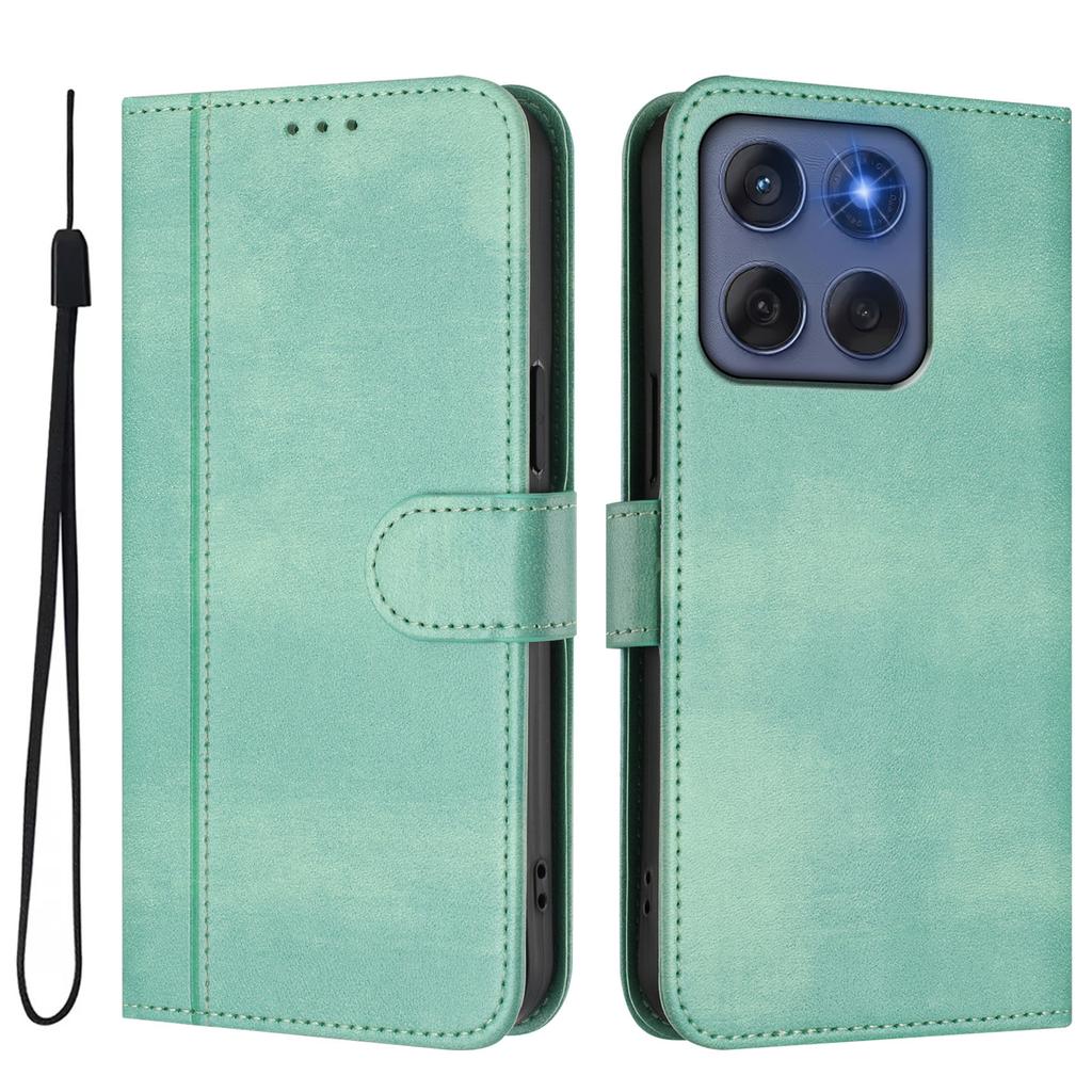 Роскошный простой кожаный чехол для Motorola Moto G75 G55 G35 G45 G85 G72 Edge50 G слоты для карт питания магнитная подставка ударопрочный откидной чехол
