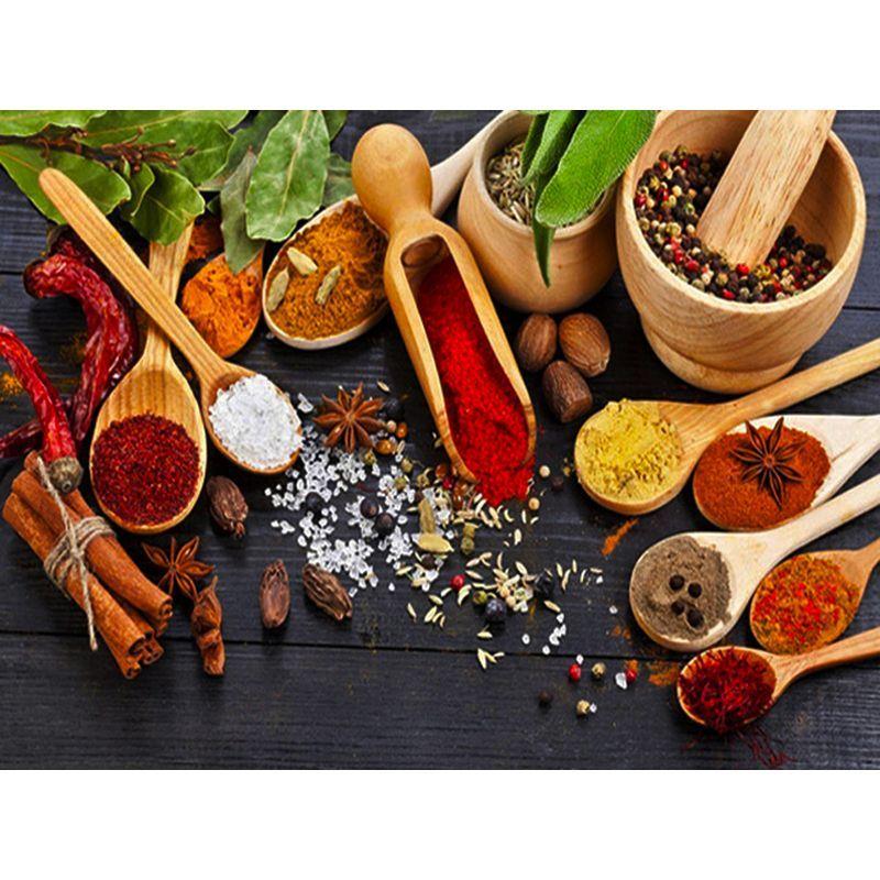 Kitchen Decor Diamond Painting Foods Spice 5D Diy Diamond Embroidery Cross Stitch Kit Coffee Mosaic Wall Art Rhinestone Posters