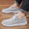 Спортивная обувь Tide Одинарная обувь Удобная Дышащая Износостойкая Обувь для ходьбы Осенняя Мужская обувь Модная Повседневная обувь Низкий верх Мужская Тканевая обувь Обувь для скейтборда
