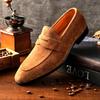 Новые мужские мягкие мокасины для вождения из замши высшего качества, из натуральной кожи, лодочки, нарядные, удобные, слипоны, повседневные лоферы, балетки