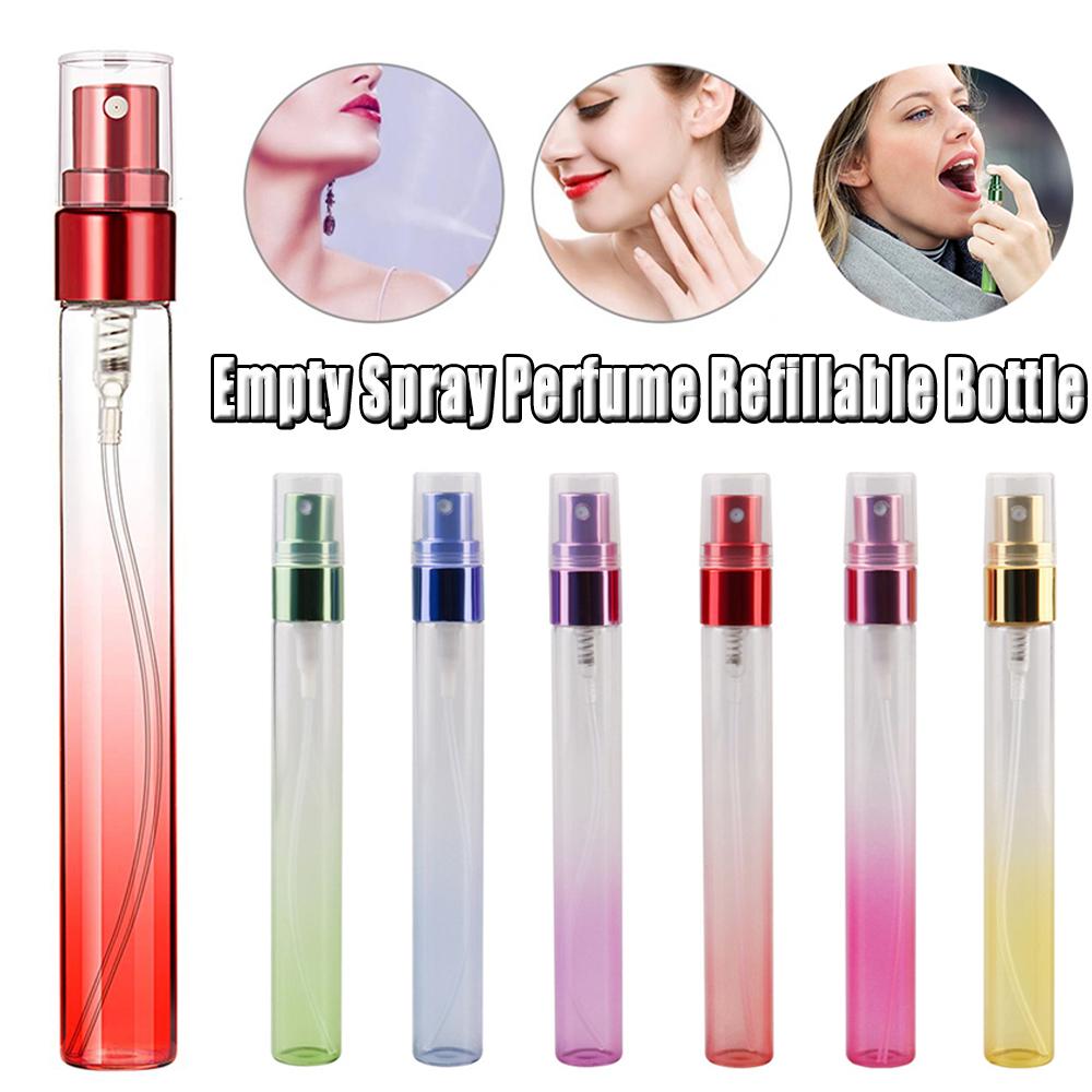 Color Aromatherapy Sprayer Glass Spray Bottles Perfume Atomizer Refillable Bottle Perfume Bottles