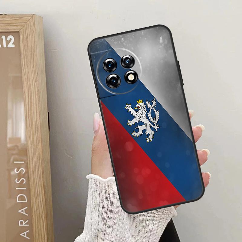 Чехия Чехол с флагом Чехии для OnePlus 12R 12 11 9 10 Pro 10R 10T OnePlus Nord 3 2T N10 N20 CE 2 Lite CE4 Обложка