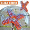 Professional Grade Lawn Mower Cleaning Brush Heavy Duty Horticulture Tool  Farm