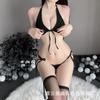 Сексуальное нижнее белье женское сексуальное чистое желание маленькая грудь трехточечные ягодицы свободные от искушения постельный комплект