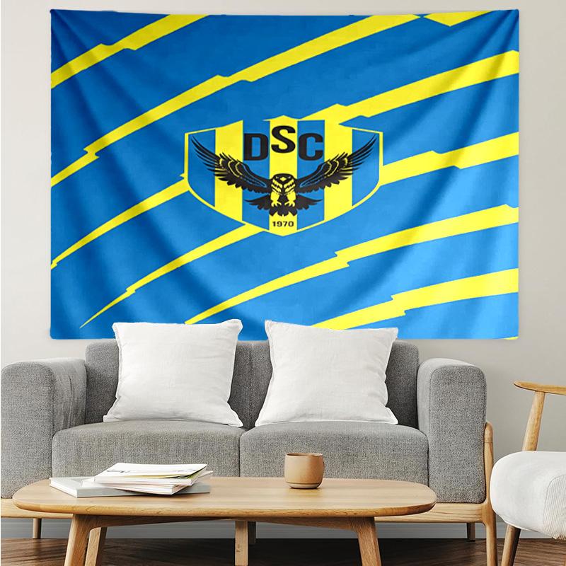 1PC Duhok Dynamic Sports Emblem Tapestry, Unique Design Tapestry, Suitable for Bedroom,Livingroom, Playroom,Heartwarming Holiday Gifts