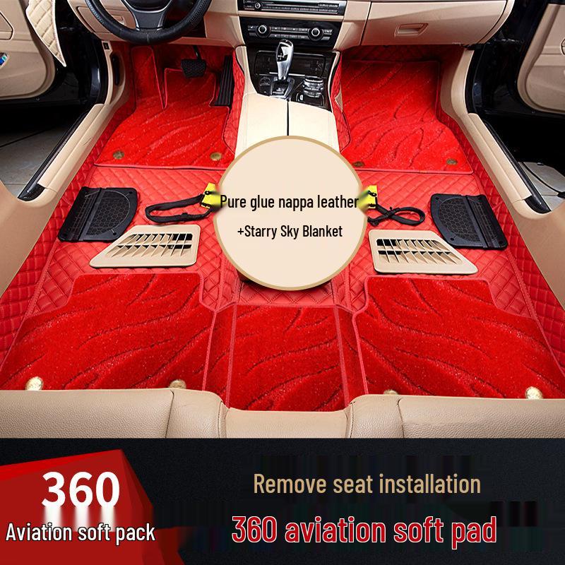 SIDI 360° Aviation Floor Mats - Soft Install, Seat Removal Required