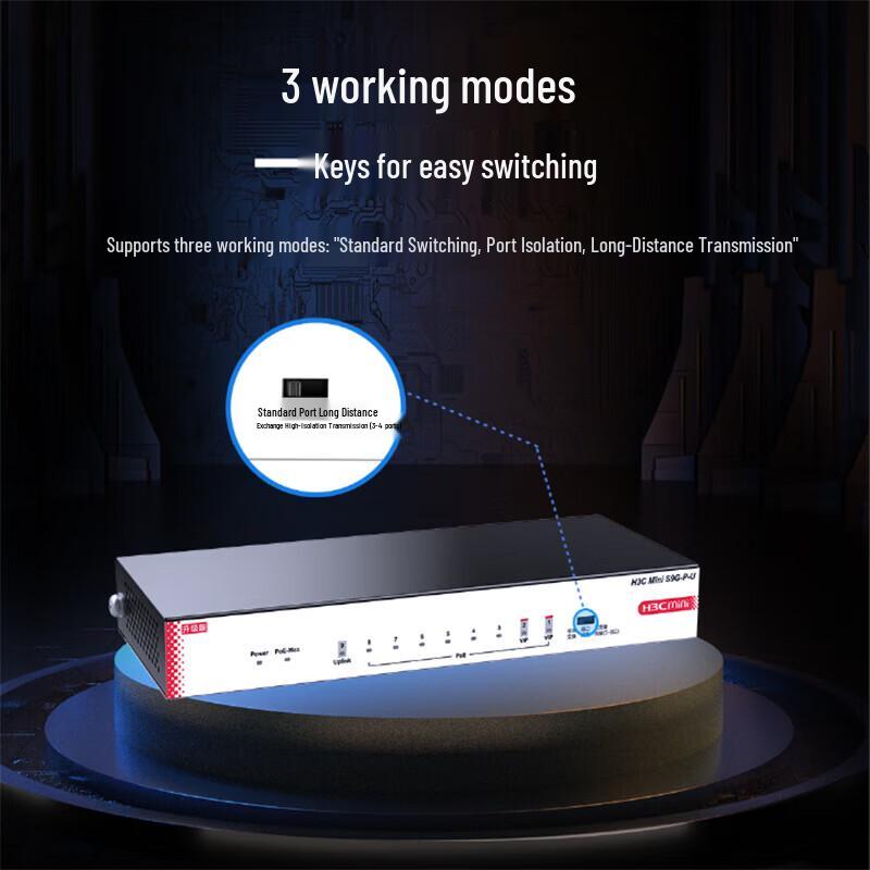 H3C S9G-P-U 9-Port Gigabit PoE Switch