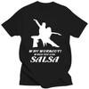 Новинка, потрясающие футболки для танцев SALSA, графические футболки для улицы из хлопка с коротким рукавом, подарки на день рождения, летняя футболка в стиле «мужская одежда»