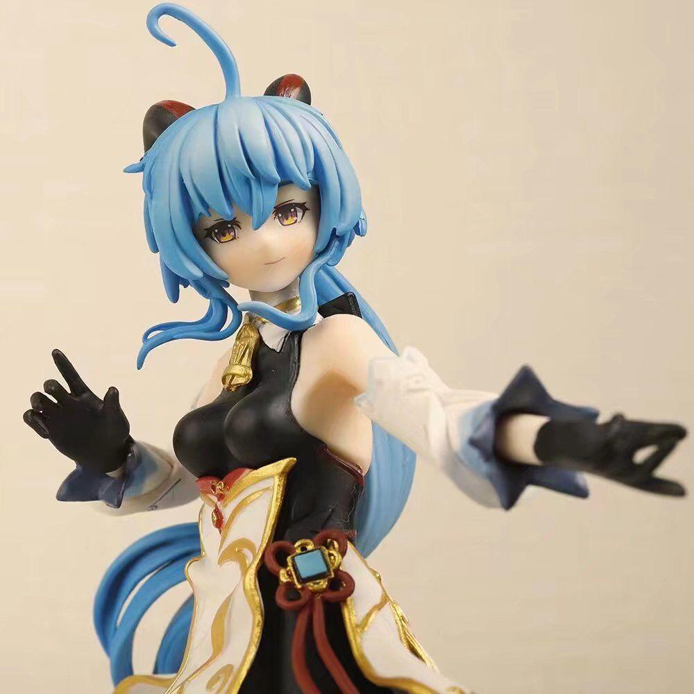 Anime Genshin Impact Figure Ganyu Girl Figure Mondstadt Magnificent and Spark Pvc Action Model Toys Collection Dolls