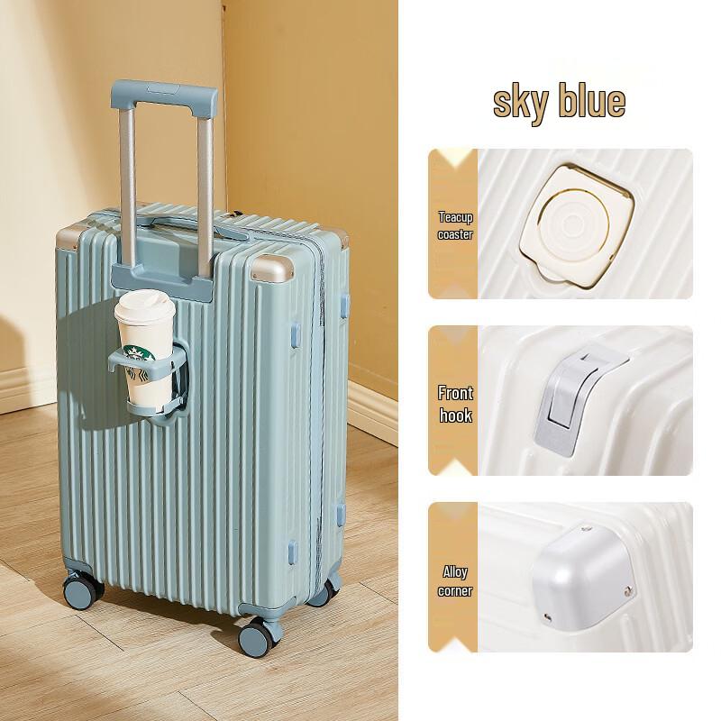 JOURHEY SHI Durable ABS Spinner Luggage