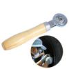 SOCOCO Patch Crimping Roller Tire Repair Roller Wooden Handle Air Removal Labor Saving Patch