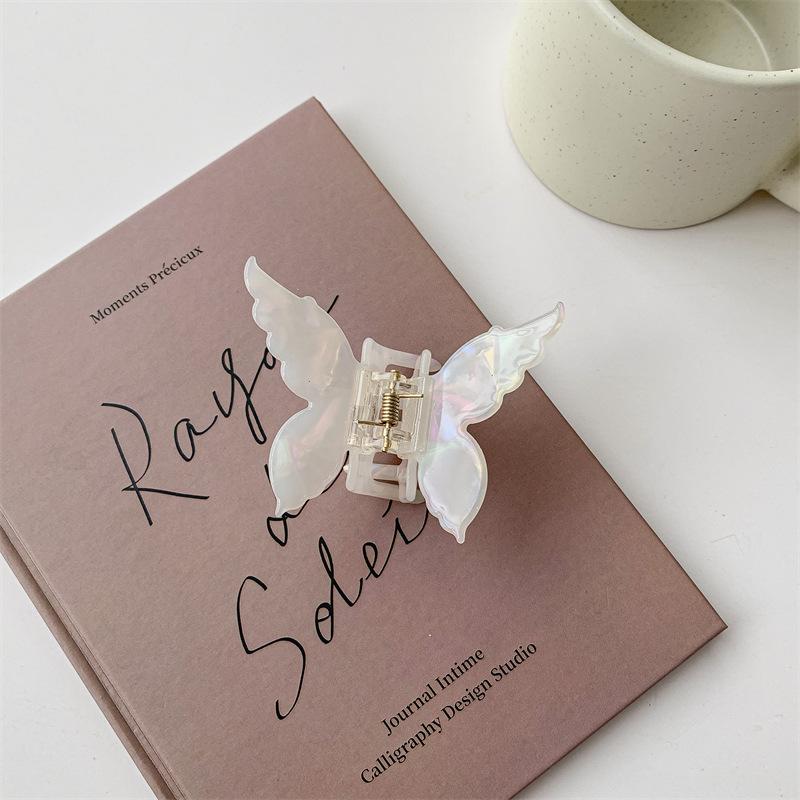 1 шт. Французская заколка-бабочка Заколка для волос русалки Заколка для волос из ацетата Ретро Аксессуары для волос на затылок Заколка.