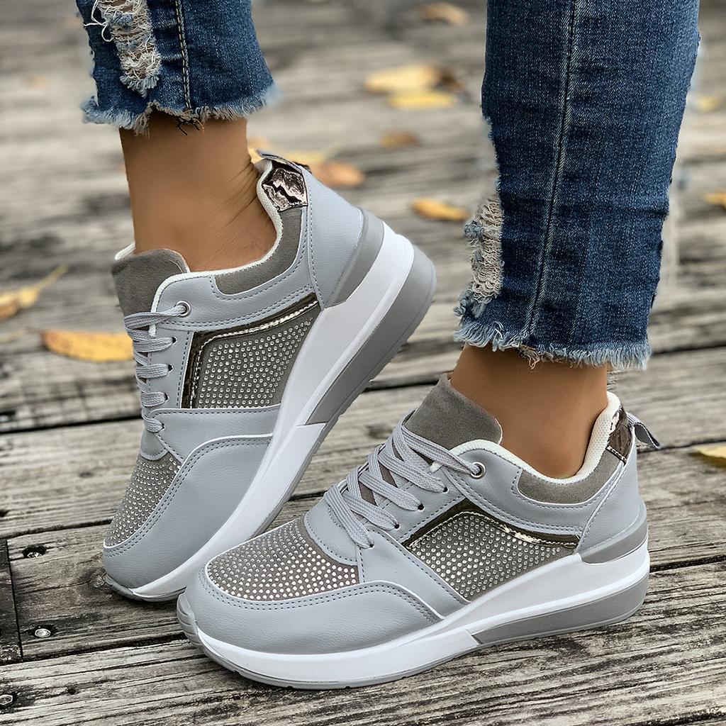 Women Sneakers Spring Autumn Solid Color Platform Shoes for Women Comfortable Elegant Sneakers Women Zapatos De Mujer