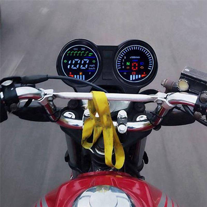 Define Motorcycle Temperature Meter Speedometer For Brazil CG150 For TITAN150 Fan150 Motorcycle Motorcycle Instrument Assembly