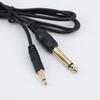 Gold plated mono 6.5mm 6.35mm male jack to 6.35 3.5mm Male Audio Cable 3.5 Male to 6.35 Male Audio Cord Wire 6.35 3.5