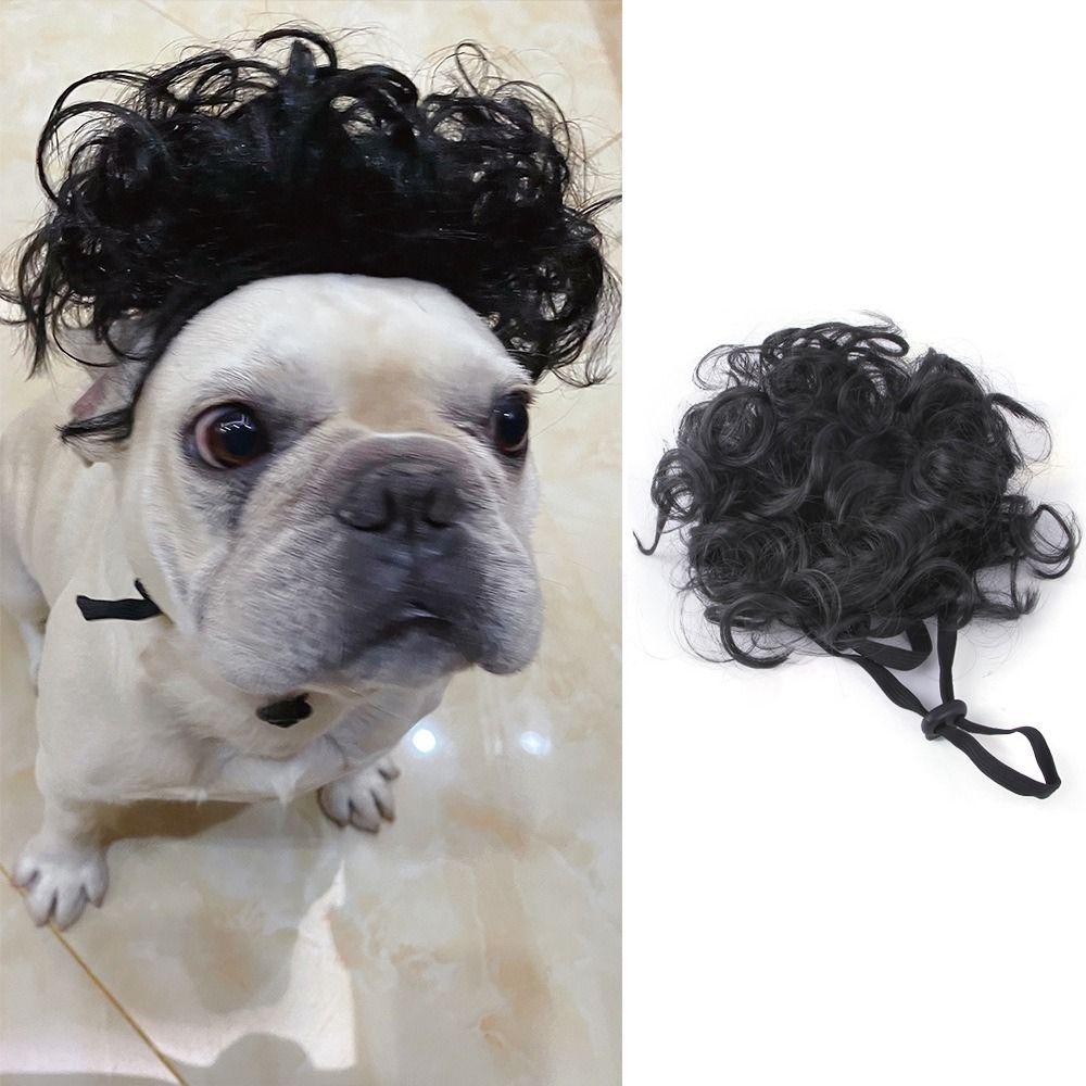 Реквизит для косплея, парики для домашних животных, милые розыгрыши, товары для домашних животных, вечерние товары для собак и кошек, переодевание в волосы, подарок