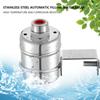 304 Stainless Steel Float Valve Fully Automatic 1/2 Inch Water Inlet Floating Ball Valve Anti-Bump Mini for Water Tanks