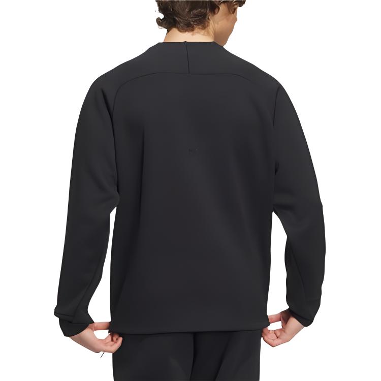 Adidas Authentic Healing Collection Sweatshirts Men's Black Crew Neck Moderate Regular IQ1374