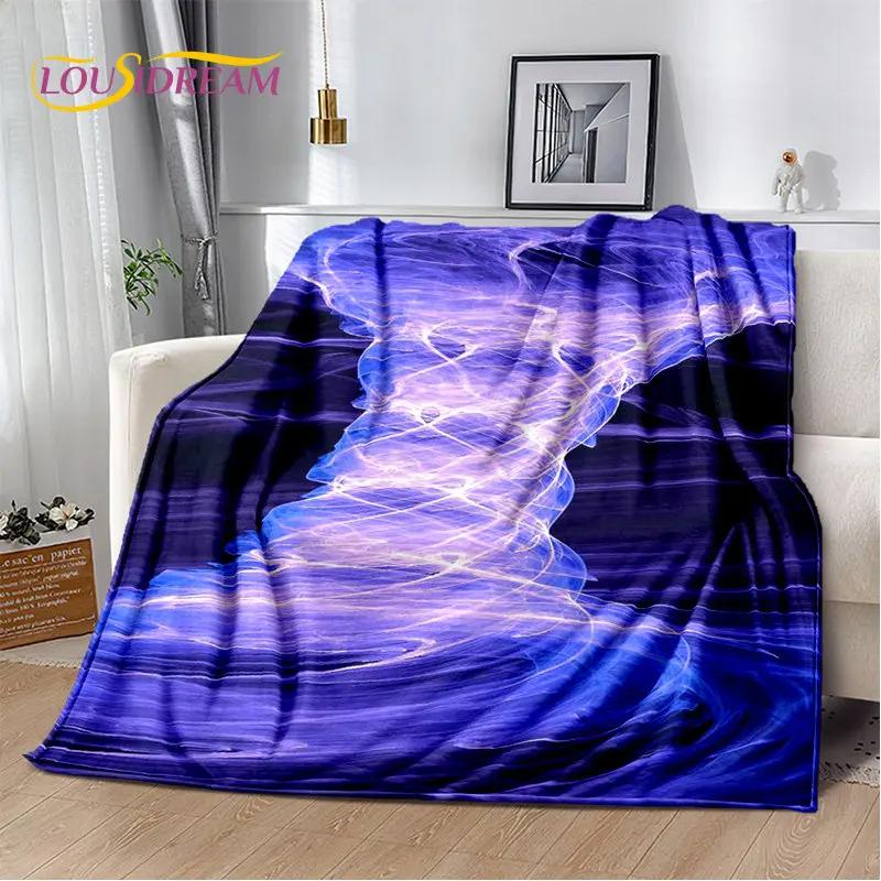 3D Natural, Tornado, Cloud Soft Plush Blanket, фланелевое одеяло, плед для гостиной, спальни, кровати, дивана, пикника, детей, офиса