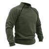 Men Sweatshirt Warm Zippers Loose Soft Breathable Pullover Long Sleeve Windproof Stand Collar Autumn Tops Daily Clothes