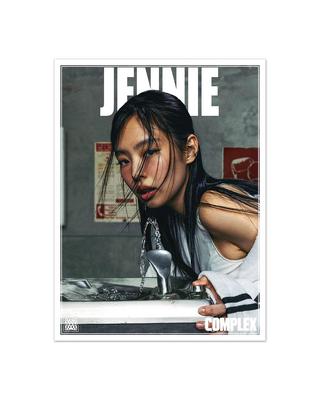 [Б/У] Эксклюзивный постер COMPLEX Дженни BLACKPINK Торговая карточка Руби